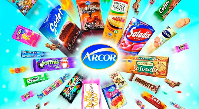 Figure 6 shows Arcor company logo and main brands