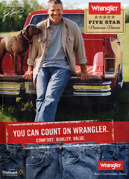 Figure 33 shows the advertisement of Wrangler jeans